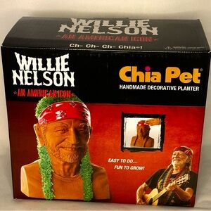 Willie Nelson Chia Pet